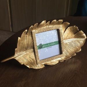 Metallic Gold Lead 4”x4” Frame